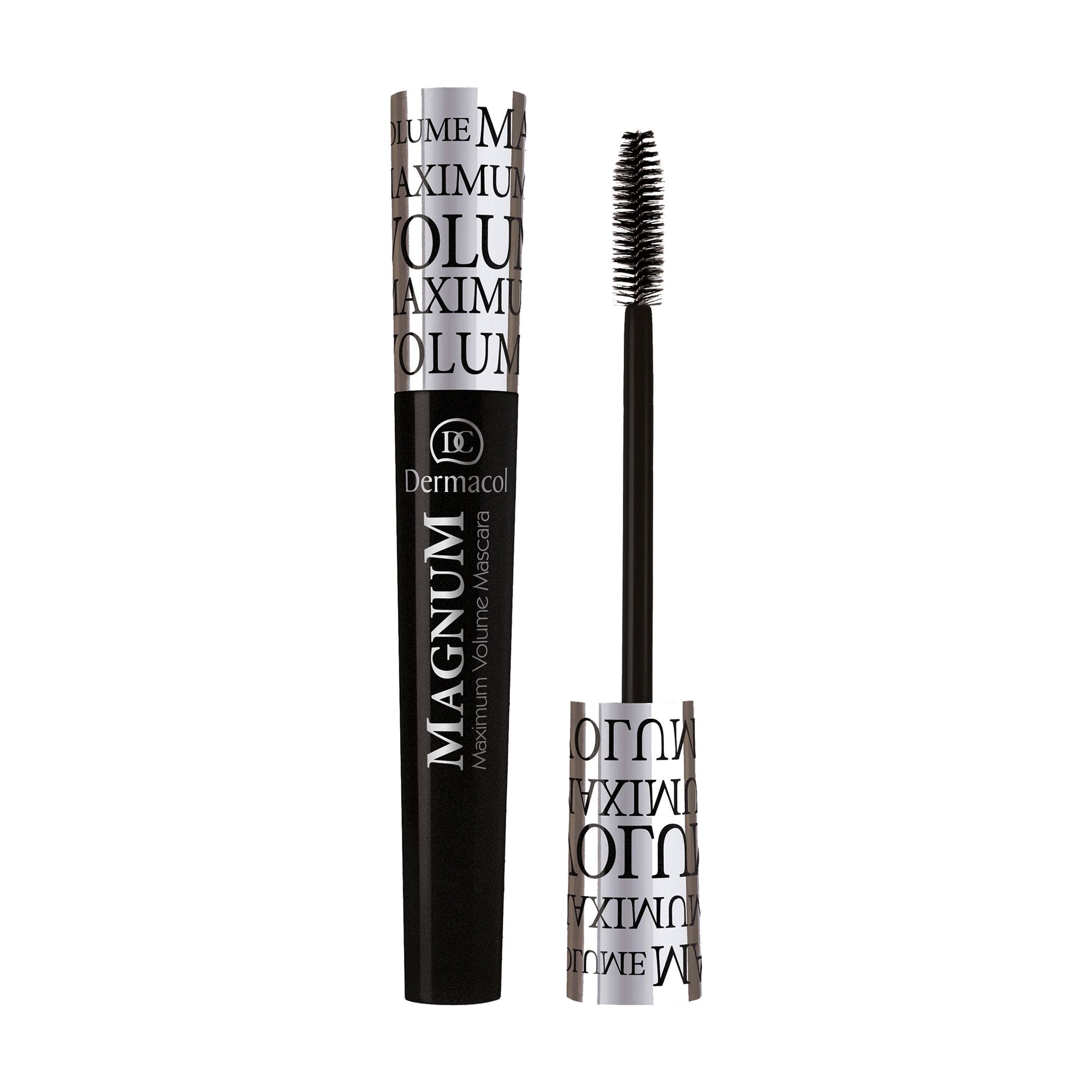 Туш для вій Dermacol Magnum Maximum Volume Mascara Максимальне збільшення об'єму, чорна, 9 мл